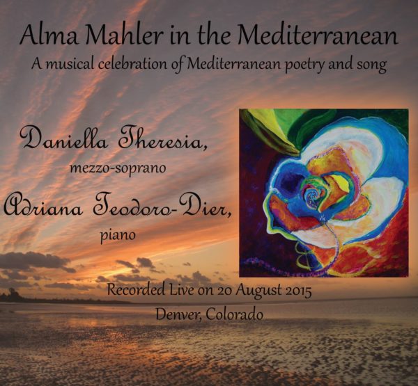 Alma Mahler in the Mediterranean - CD